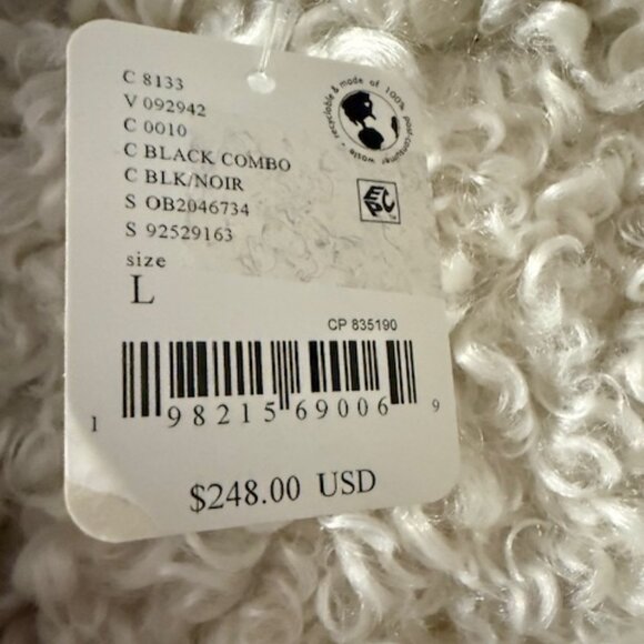 NWT Free People Kiki Sherpa Jacket size Large - Picture 5 of 6